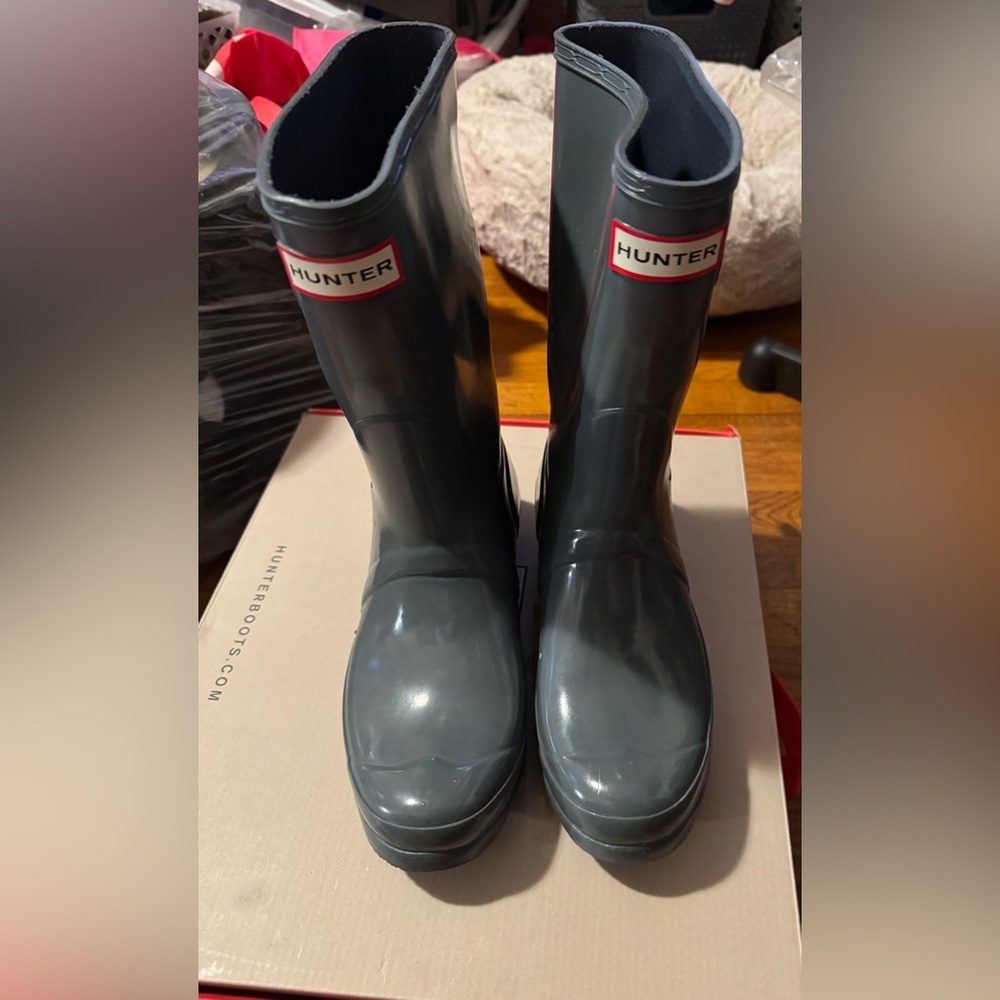 Hunter Graphite Women's Winter & Rain Boots